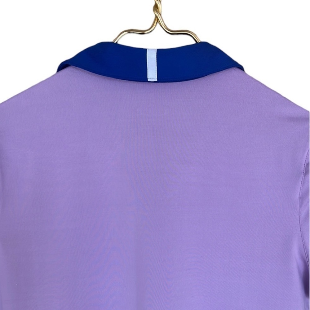 Oakley Orchid Purple Print Golf Polo Short Sleeve Performance Top S - Picture 6 of 10